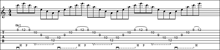 sweep picking lesson