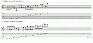Harmonic Minor Patterns