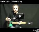 sweep picking video lesson